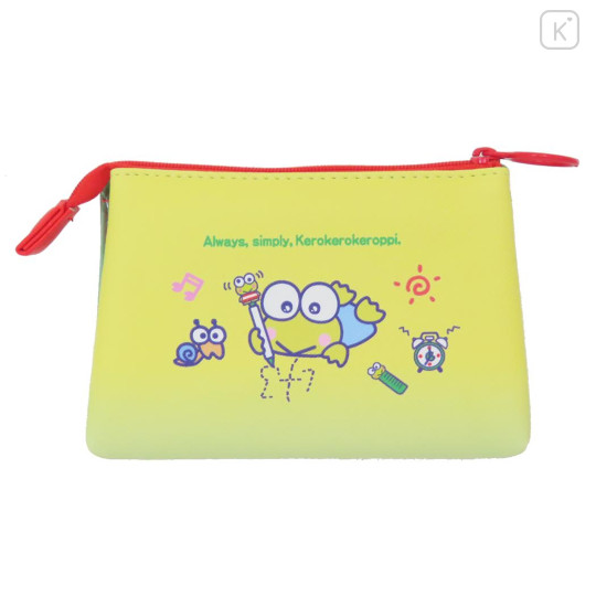 Japan Sanrio Cosmetic Pouch - Keroppi : Heart-pounding Memories Heisei Retro - 2