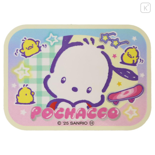 Japan Sanrio Big Sticker - Pochacco : Heart-pounding Memories Heisei Retro Purikura Photo Style - 1