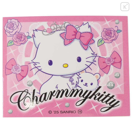 Japan Sanrio Big Sticker - Charmmy Kitty : Heart-pounding Memories Heisei Retro Purikura Photo Style - 1