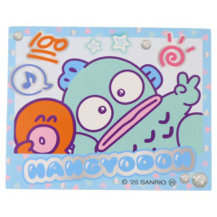 Japan Sanrio Big Sticker - Hangyodon : Heart-pounding Memories Heisei Retro Purikura Photo Style
