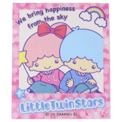 Japan Sanrio Big Sticker - Little Twin Stars : Heart-pounding Memories Heisei Retro Purikura Photo Style