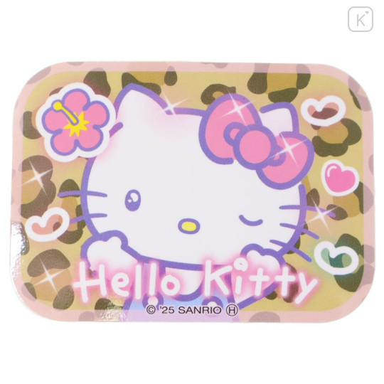 Japan Sanrio Big Sticker - Hello Kitty : Heart-pounding Memories Heisei Retro Purikura Photo Style - 1