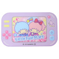 Japan Sanrio Big Sticker - Little Twin Stars : Heart-pounding Memories Heisei Retro Game Console Style - 1