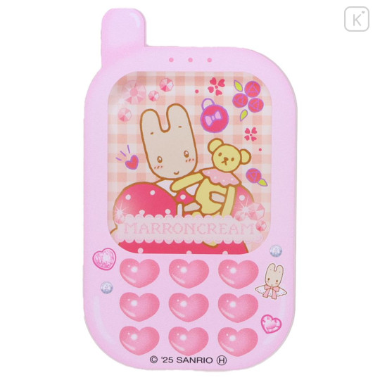 Japan Sanrio Acrylic Magnet - Marron Cream : Heart-pounding Memories Heisei Retro Mobile Style - 1