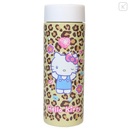 Japan Sanrio Stainless Steel Bottle 350ml - Hello Kitty : Heart-pounding Memories Heisei Retro - 1