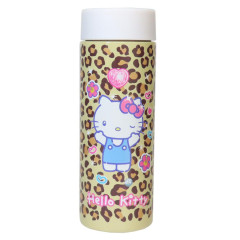 Japan Sanrio Stainless Steel Bottle 350ml - Hello Kitty : Heart-pounding Memories Heisei Retro