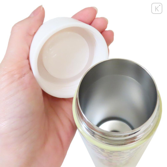 Japan Sanrio Stainless Steel Bottle 350ml - Hello Kitty : Heart-pounding Memories Heisei Retro - 3