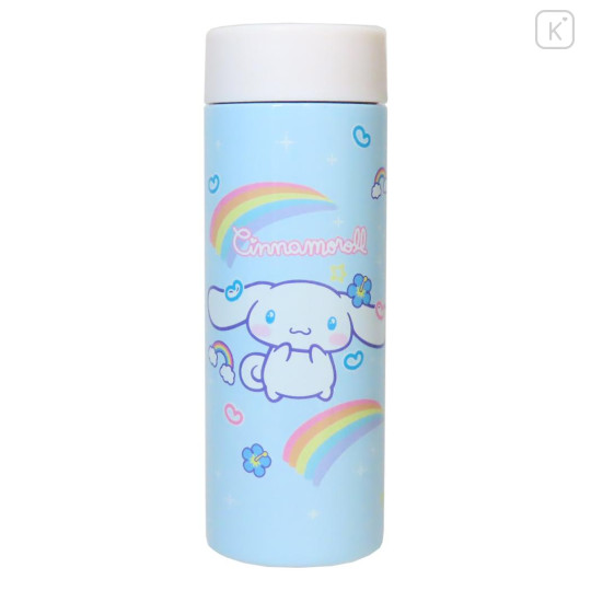 Japan Sanrio Stainless Steel Bottle 350ml - Cinnamoroll : Heart-pounding Memories Heisei Retro - 1