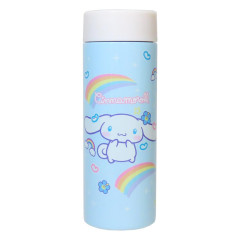 Japan Sanrio Stainless Steel Bottle 350ml - Cinnamoroll : Heart-pounding Memories Heisei Retro