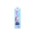 Japan Disney Folding Ruler 17cm - Ariel : Glitter Blue - 1