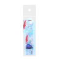 Japan Disney Folding Ruler 17cm - Ariel : Glitter Blue - 3