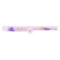 Japan Disney Folding Ruler 17cm - Rapunzel : Glitter Pink - 2