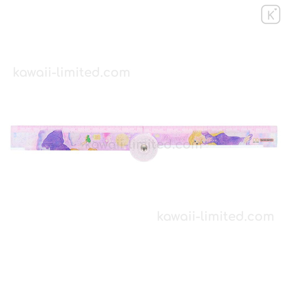 Disney - りり Japan Disney Folding Ruler 17cm - Rapunzel : Glitter Pink