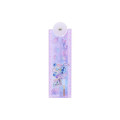 Japan Disney Folding Ruler 17cm - Scrump & Stitch : Glitter Pink - 1