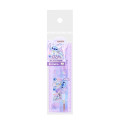 Japan Disney Folding Ruler 17cm - Scrump & Stitch : Glitter Pink - 3