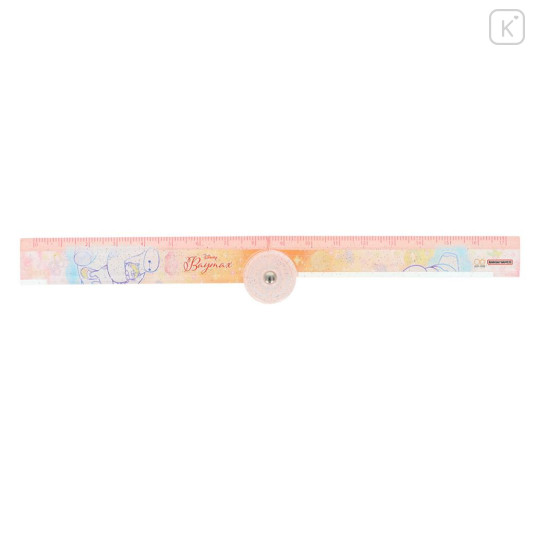 Japan Disney Folding Ruler 17cm - Baymax : Glitter Orange - 2