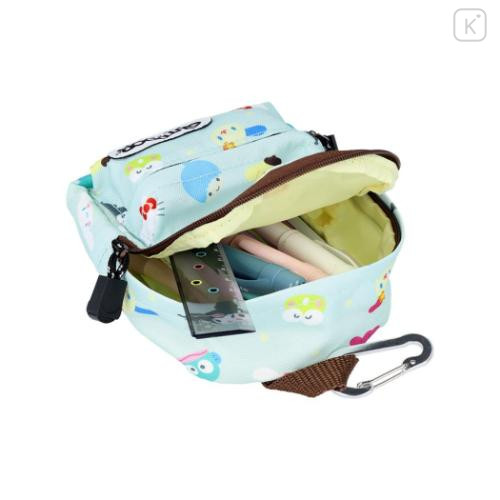 Japan Sanrio Outdoor Backpack Bag Pen Case - Characters Mint - 4