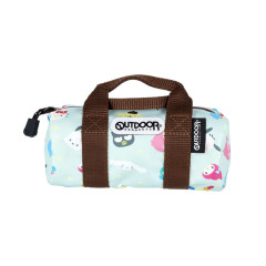 Japan Sanrio Outdoor Boston Bag Pen Case - Characters Mint