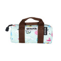 Japan Sanrio Outdoor Boston Bag Pen Case - Characters Mint - 1