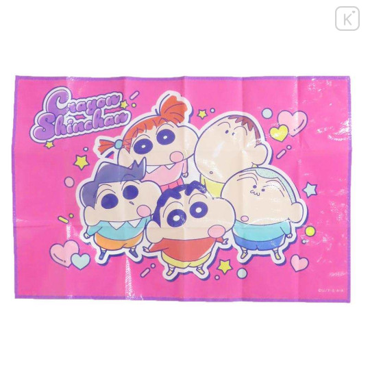 Japan Crayon Shin-chan Picnic Blanket Leisure Sheet - Friends Pink - 1
