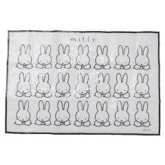 Japan Miffy Picnic Blanket Leisure Sheet - Miffy : B&W