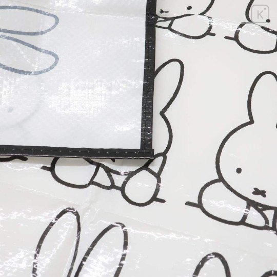 Japan Miffy Picnic Blanket Leisure Sheet - Miffy : B&W - 2