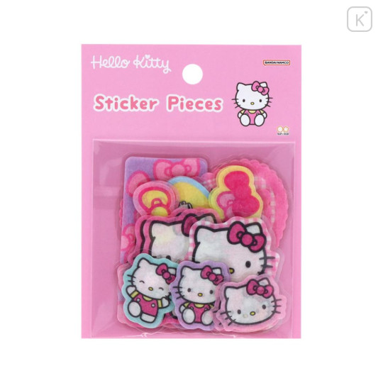 Japan Sanrio Die-cut Flake Seal Sticker Pack - Hello Kitty : Pink - 1
