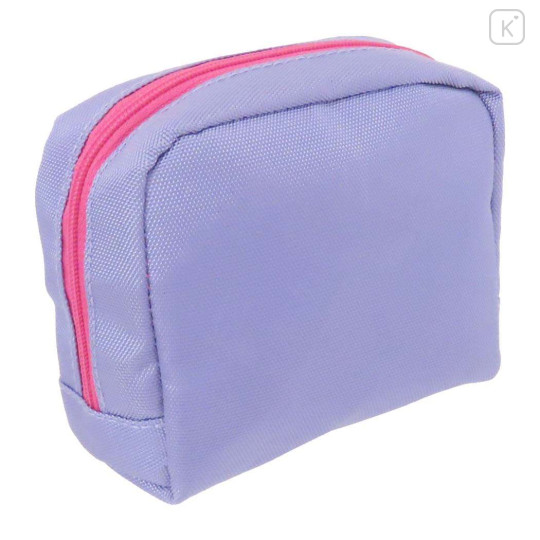 Japan Sanrio Fluffy Embroidered Cosmetic Pouch - My Melody : Sitting - 2