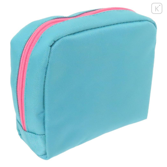 Japan Sanrio Fluffy Embroidered Cosmetic Pouch - Cinnamoroll : Sitting - 2