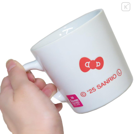 Japan Sanrio Ceramic Mug - Hello Kitty : Face Drawing - 2