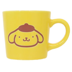 Japan Sanrio Ceramic Mug - Pompompurin : Face Drawing