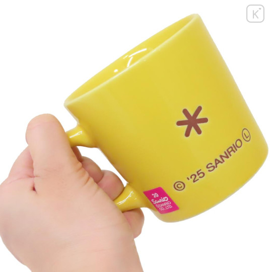 Japan Sanrio Ceramic Mug - Pompompurin : Face Drawing - 2