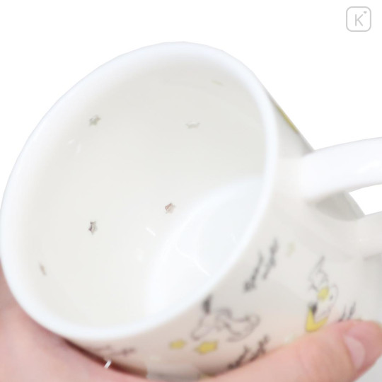 Japan Peanuts Porcelain Mug - Snoopy : Openwork Hotarude Light Shine Good Night - 3