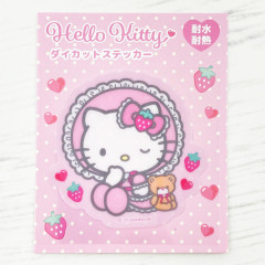 Japan Sanrio Vinyl Sticker - Hello Kitty : Lolita Pink