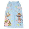 Japan San-X Kids Wrap Towel 80cm - Sumikko Gurashi : Mysterious Friends Blue - 2