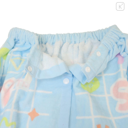 Japan San-X Kids Wrap Towel 80cm - Sumikko Gurashi : Mysterious Friends Blue - 3