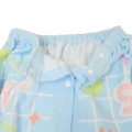Japan San-X Kids Wrap Towel 80cm - Sumikko Gurashi : Mysterious Friends Blue - 3