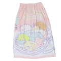Japan San-X Kids Wrap Towel 80cm - Sumikko Gurashi : Baby Pink - 1