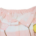 Japan San-X Kids Wrap Towel 60cm - Sumikko Gurashi : Food Kindom Pink - 3