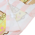 Japan San-X Kids Wrap Towel 60cm - Sumikko Gurashi : Food Kindom Pink - 4