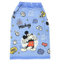 Japan Disney Kids Wrap Towel 80cm - Mickey : Blue Hey - 1