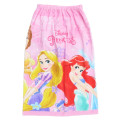 Japan Disney Kids Wrap Towel 80cm - Disney Princess : Pink - 1