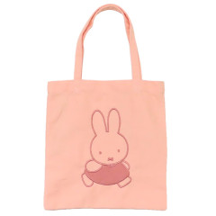 Japan Miffy Embroidered Mini Tote Bag - Miffy : Blossom Orange Pink