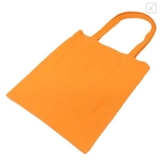 Japan Disney Embroidered Mini Tote Bag - Tigger : Orange - 2