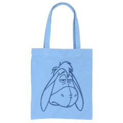 Japan Disney Embroidered Mini Tote Bag - Eeyore : Blue