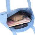 Japan Disney Embroidered Mini Tote Bag - Eeyore : Blue - 3