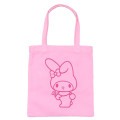 Japan Sanrio Embroidered Mini Tote Bag - My Melody : Pink - 1