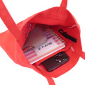 Japan Sanrio Embroidered Mini Tote Bag - Hello Kitty : Red - 3