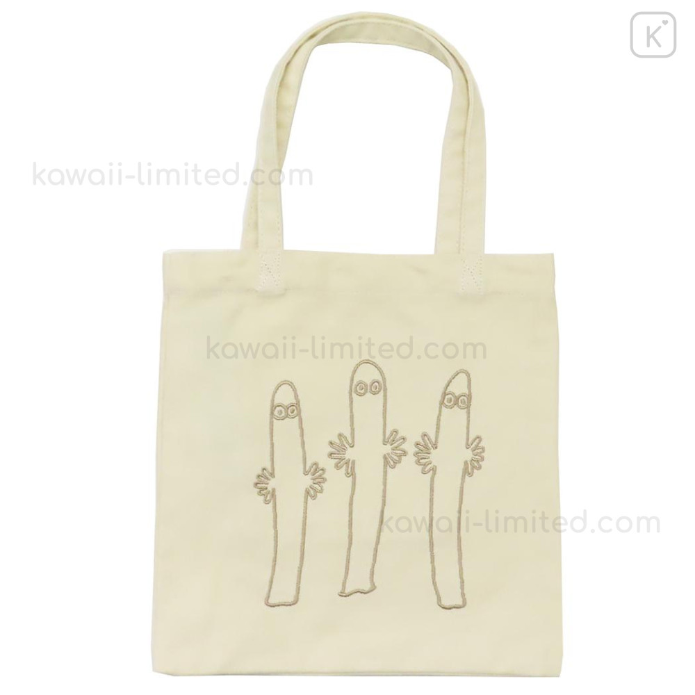 Japan Moomin Embroidered Mini Tote Bag - Hattifatteners