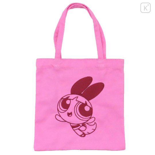 Japan The Powerpuff Girls Embroidered Mini Tote Bag - Blossom Pink - 1